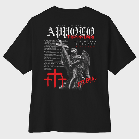 APPOLO "THE KING LIVES" BOXY TEE