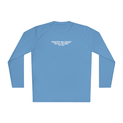 APPOLO "FAITH IN GOD" ATHLETIC LONG SLEEVE TEE