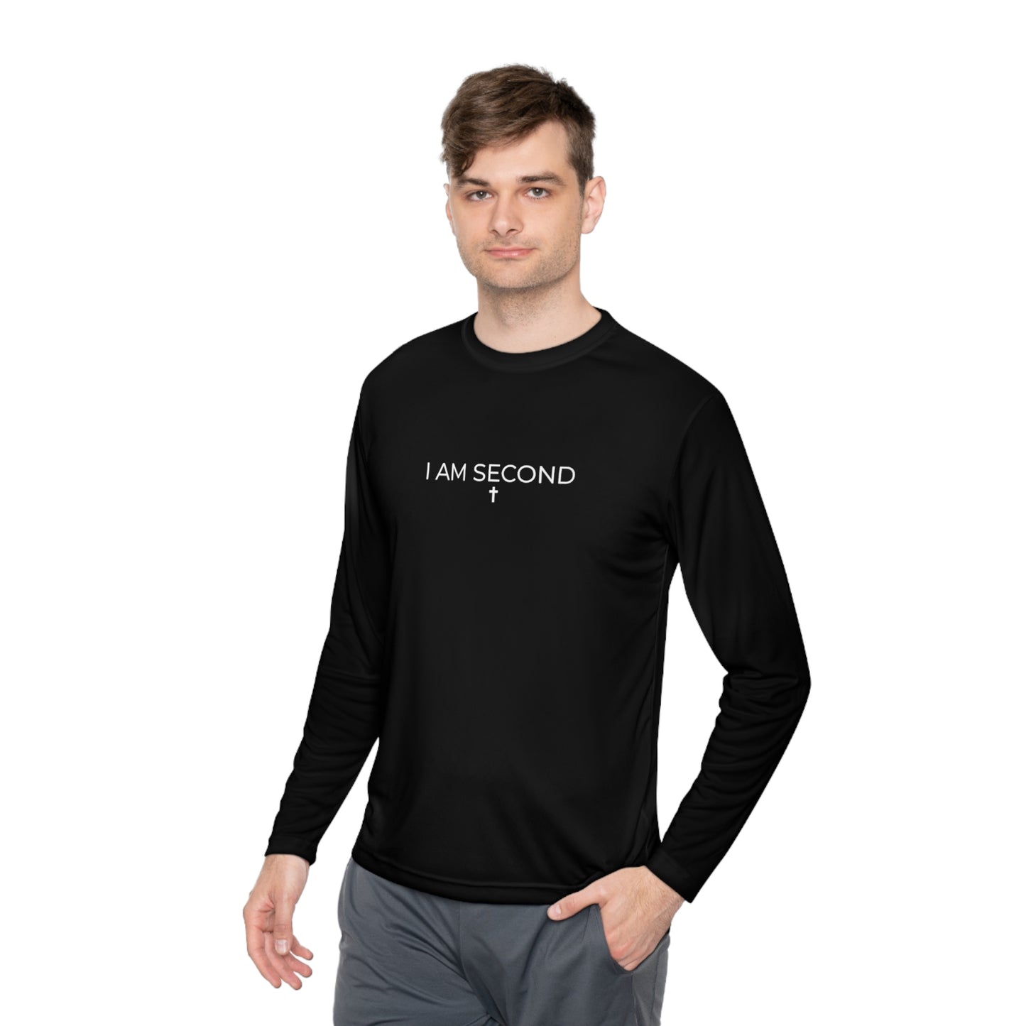 APPOLO “I AM SECOND” ATHLETIC LONG SLEEVE TEE