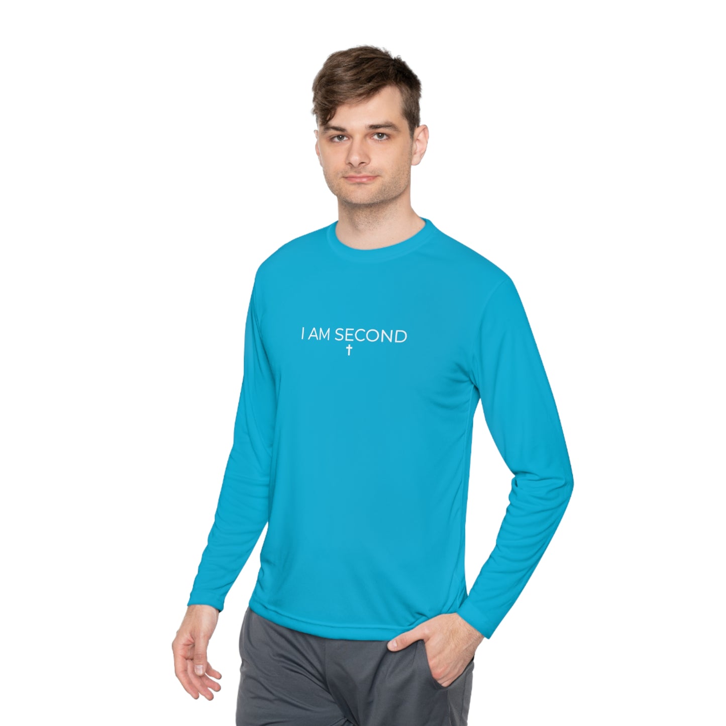 APPOLO “I AM SECOND” ATHLETIC LONG SLEEVE TEE