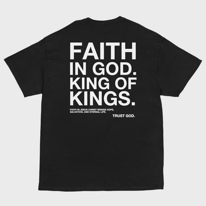 APPOLO “FAITH IN GOD” DARK FITTED TEE