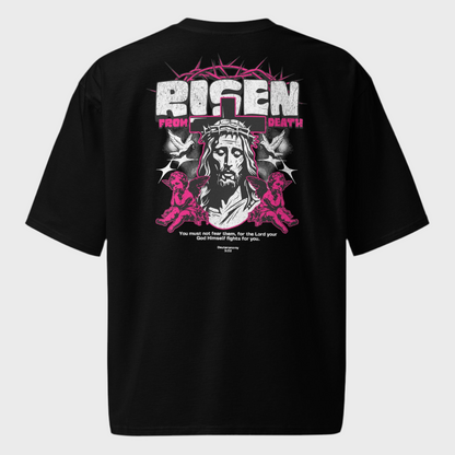 “RISEN FROM DEATH” OVERSIZED HEAVYWEIGHT GYM TEE