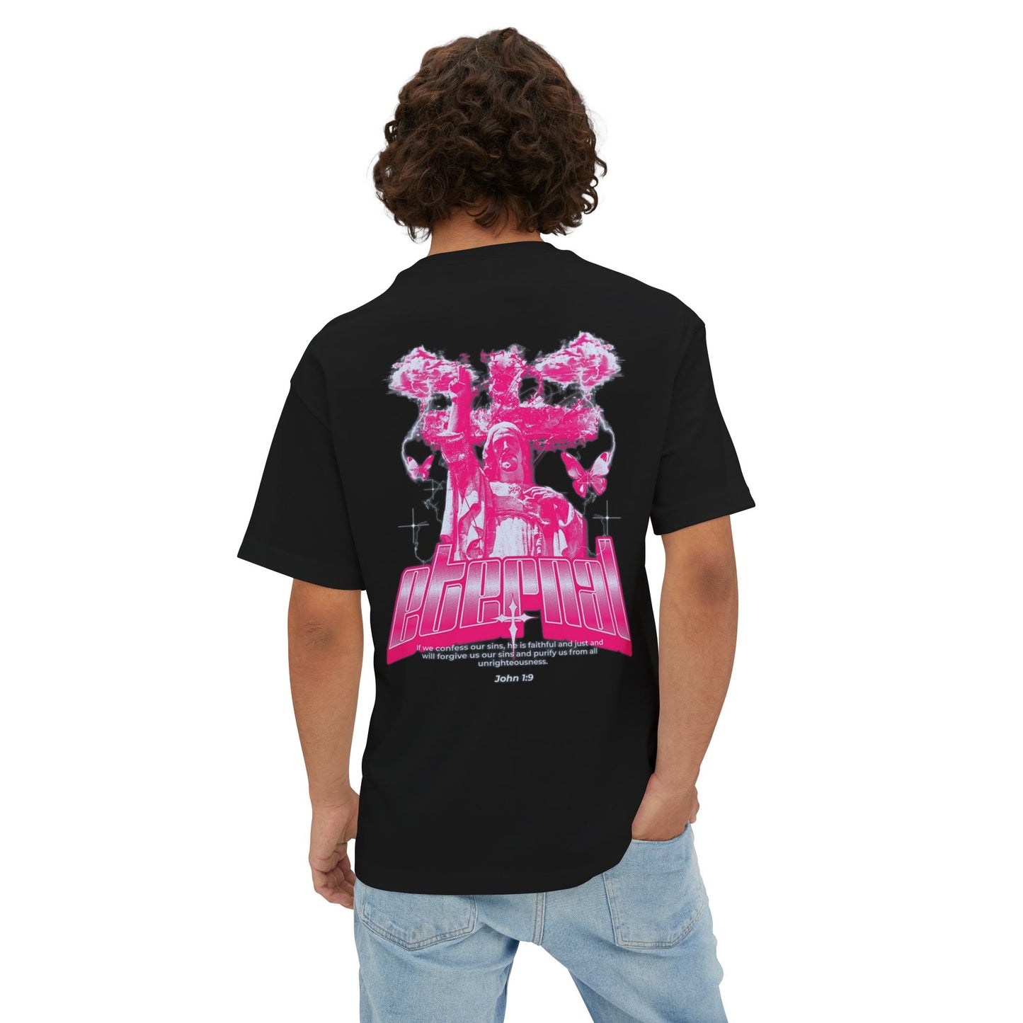 APPOLO “ETERNAL” PINK BOXY TEE