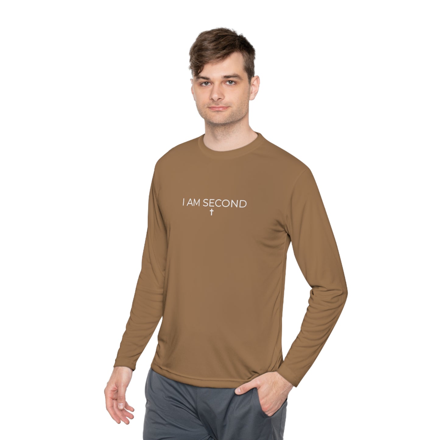 APPOLO “I AM SECOND” ATHLETIC LONG SLEEVE TEE