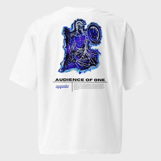 “AUDIENCE OF ONE” OVERSIZED HEAVYWEIGHT GYM TEE