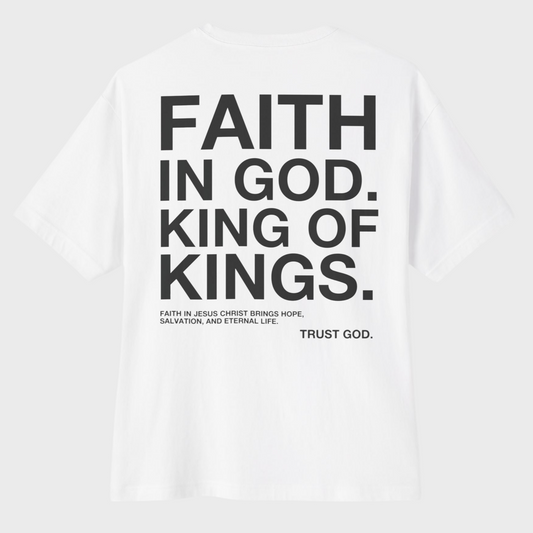 APPOLO “FAITH IN GOD” BOXY TEE