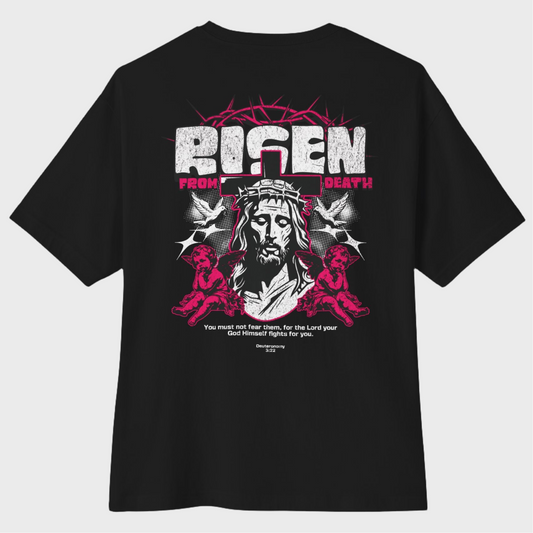 APPOLO “RISEN FROM DEATH” BOXY CUT TEE