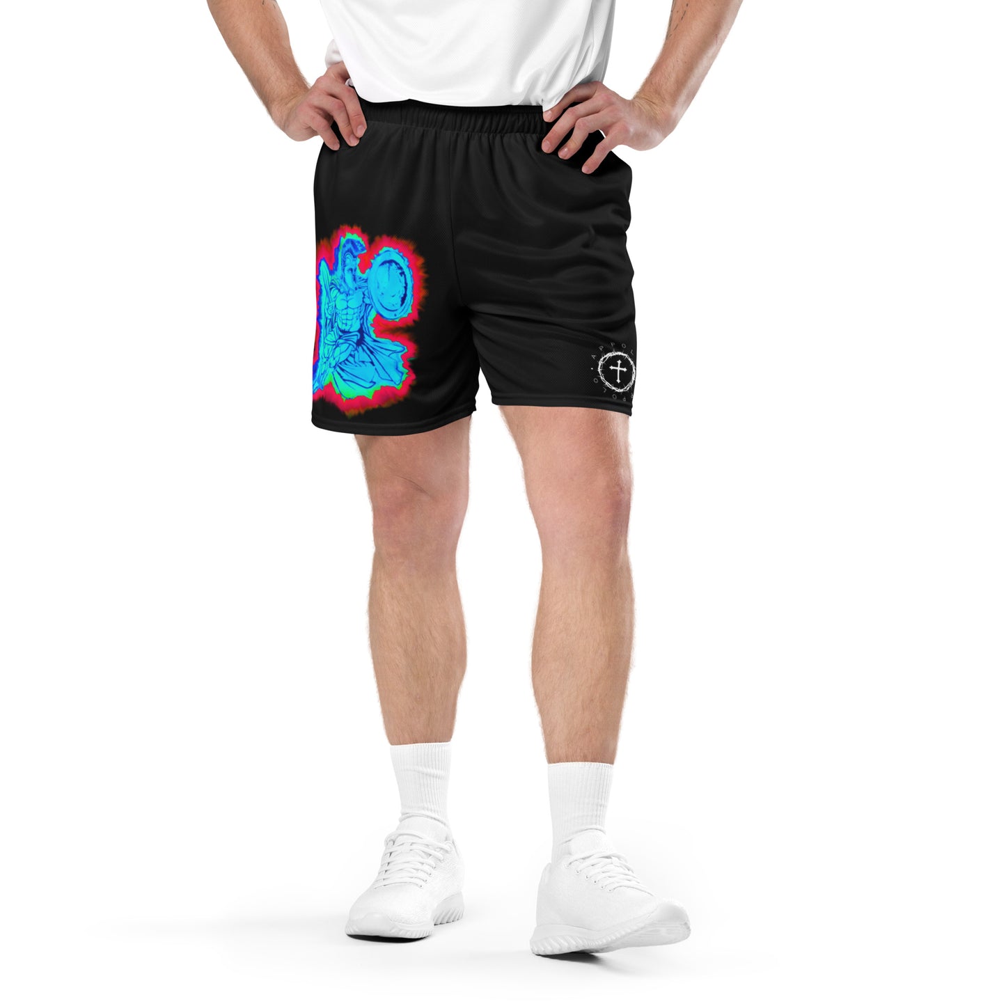 APPOLO "BLUE RUSH" Mesh Shorts