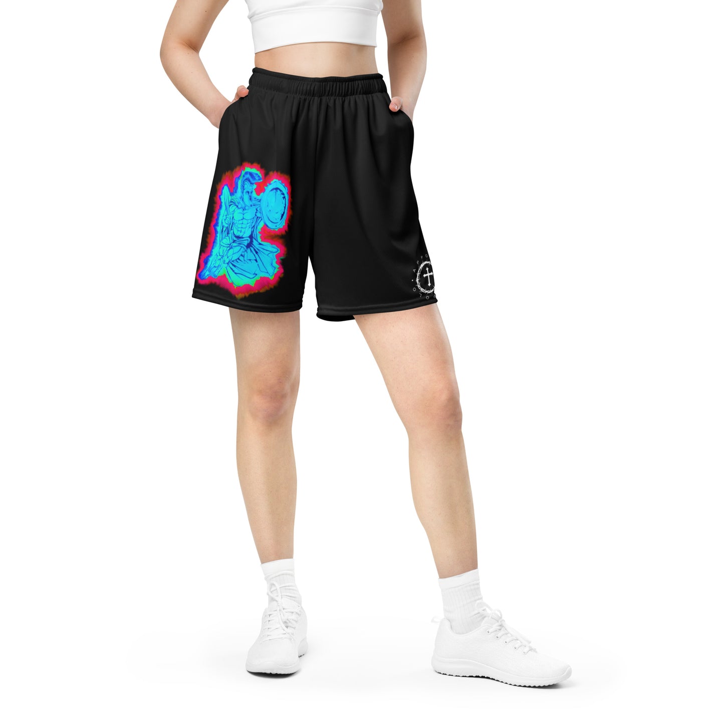 APPOLO "BLUE RUSH" Mesh Shorts