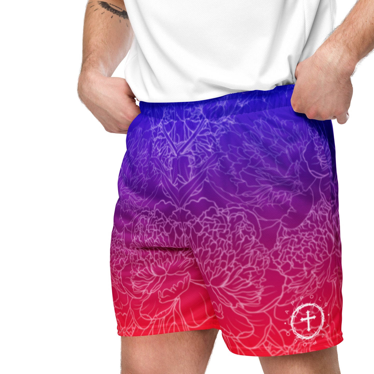 APPOLO “CROWN OF THORNS” MESH SHORTS