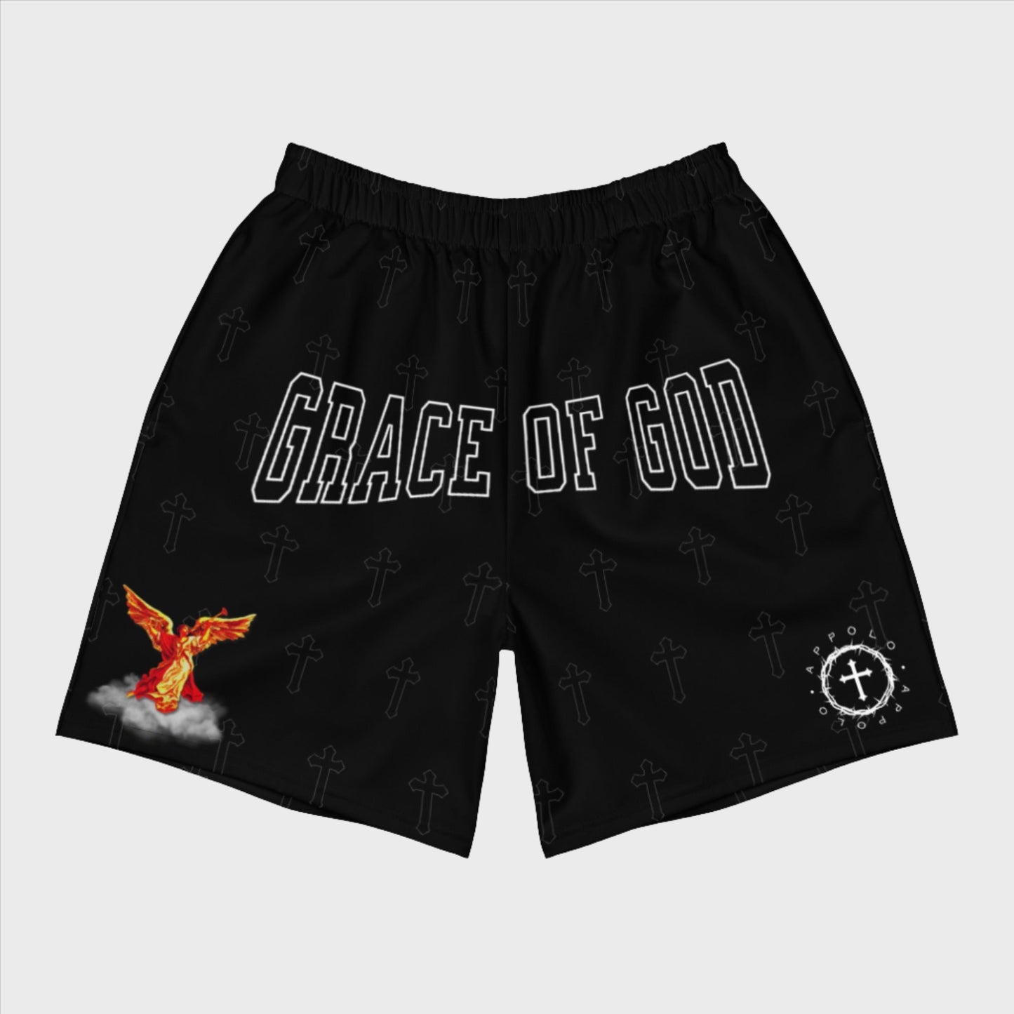 APPOLO “GRACE OF GOD” ATHLETIC SHORTS