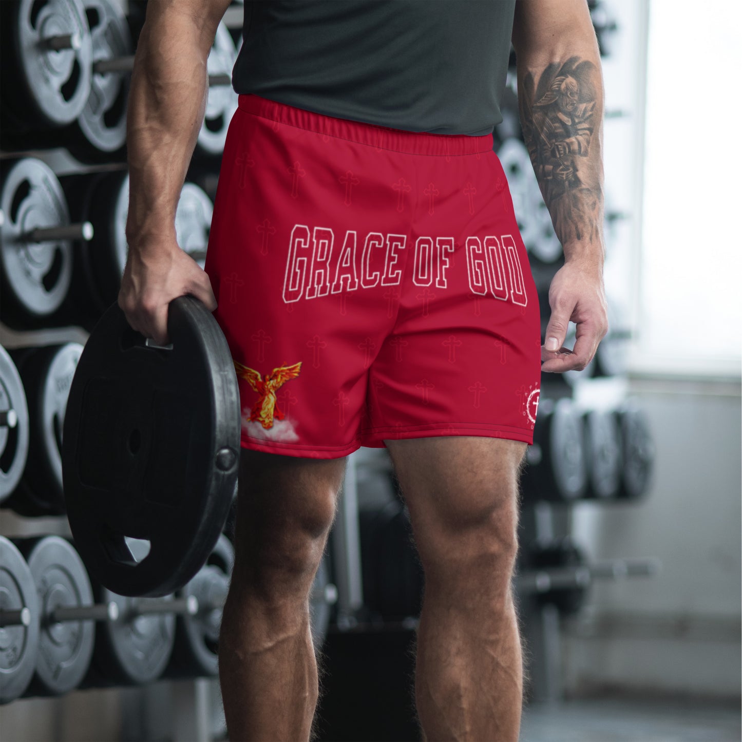 APPOLO “GRACE OF GOD” ATHLETIC SHORTS