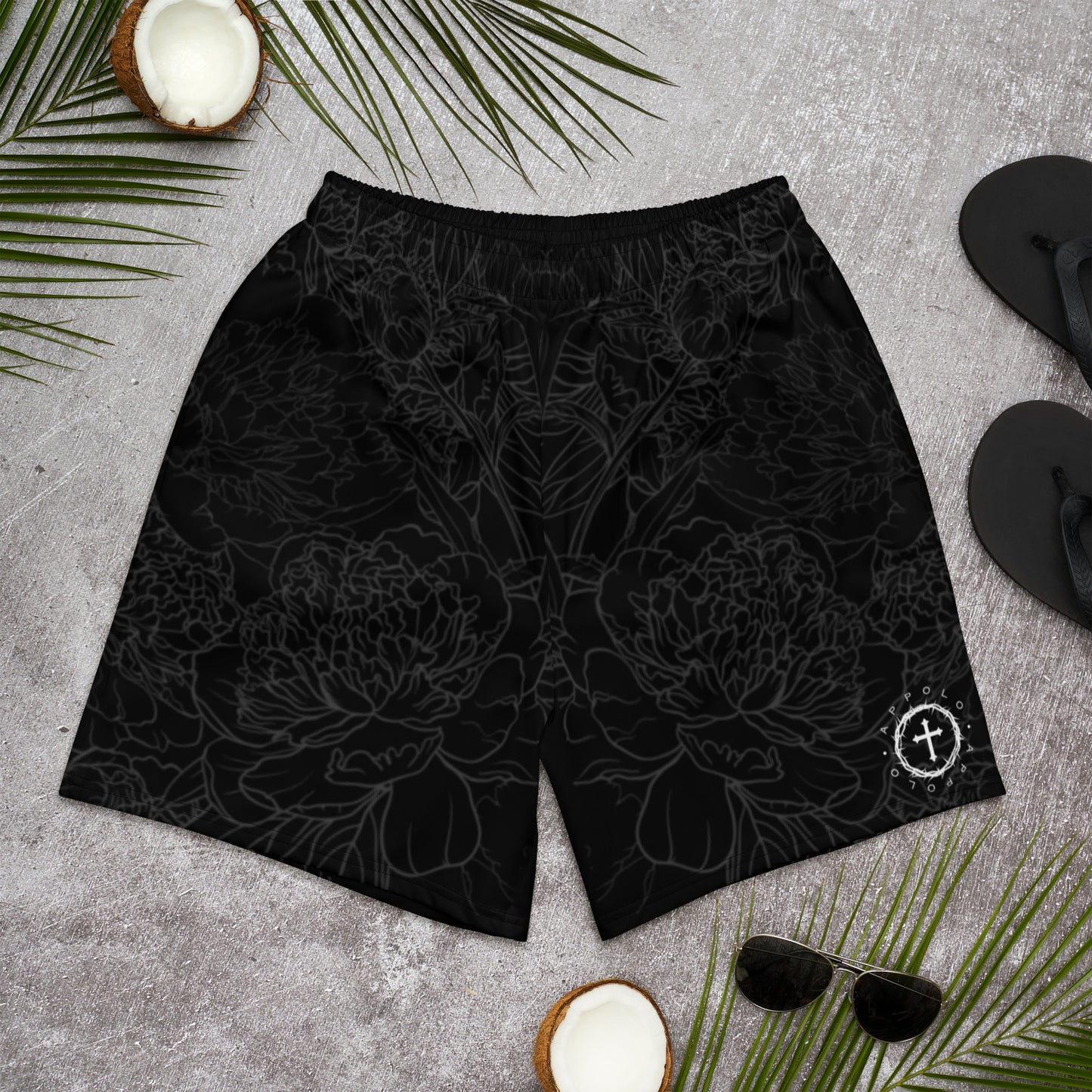 APPOLO “CROWN OF THORNS” ATHLETIC SHORTS