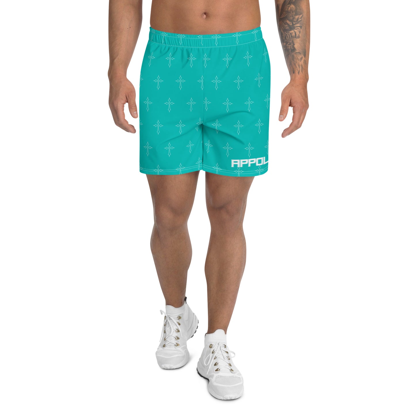 APPOLO “KINGDOM OF CROSSES” ATHLETIC SHORTS