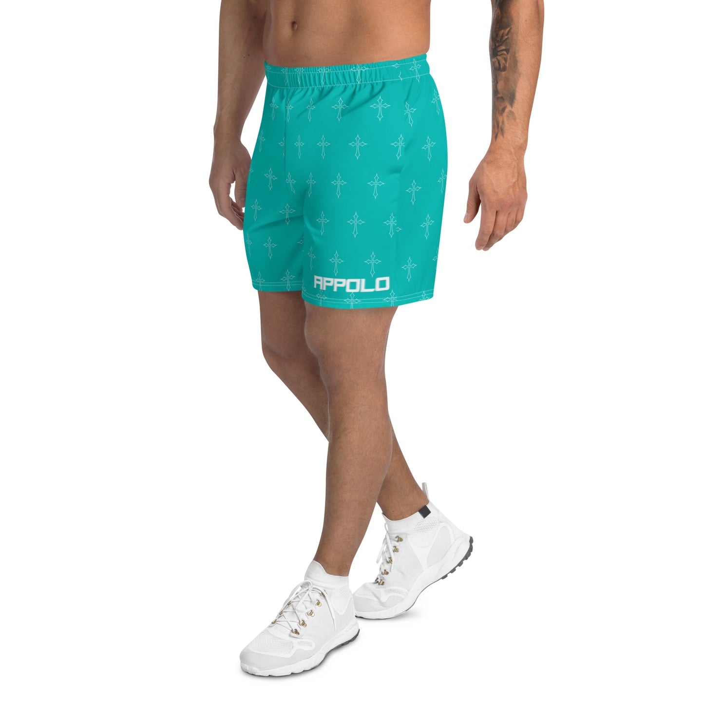 APPOLO “KINGDOM OF CROSSES” ATHLETIC SHORTS