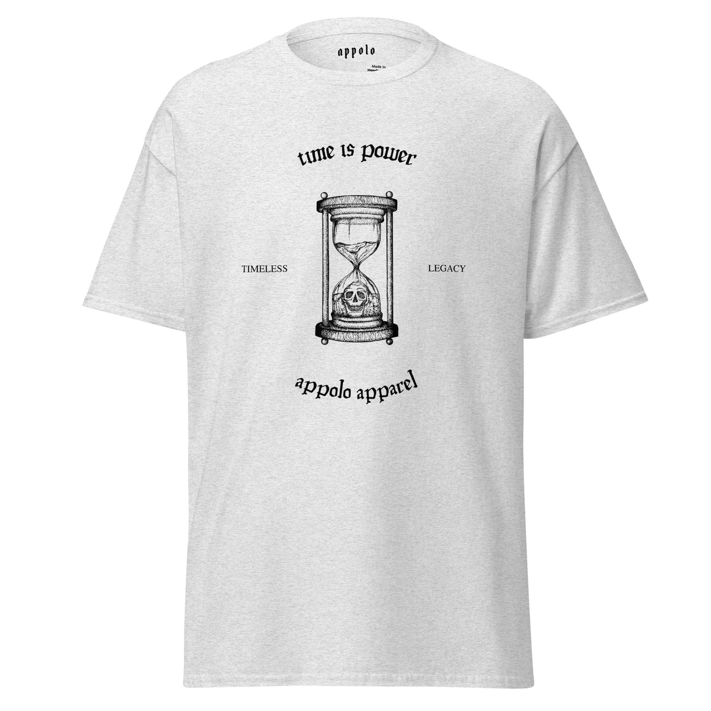 APPOLO "TIME IS POWER" FITTED TEE