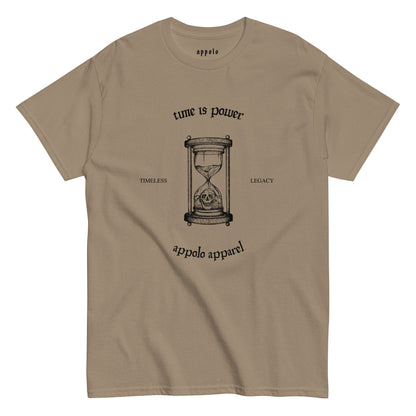 APPOLO "TIME IS POWER" FITTED TEE