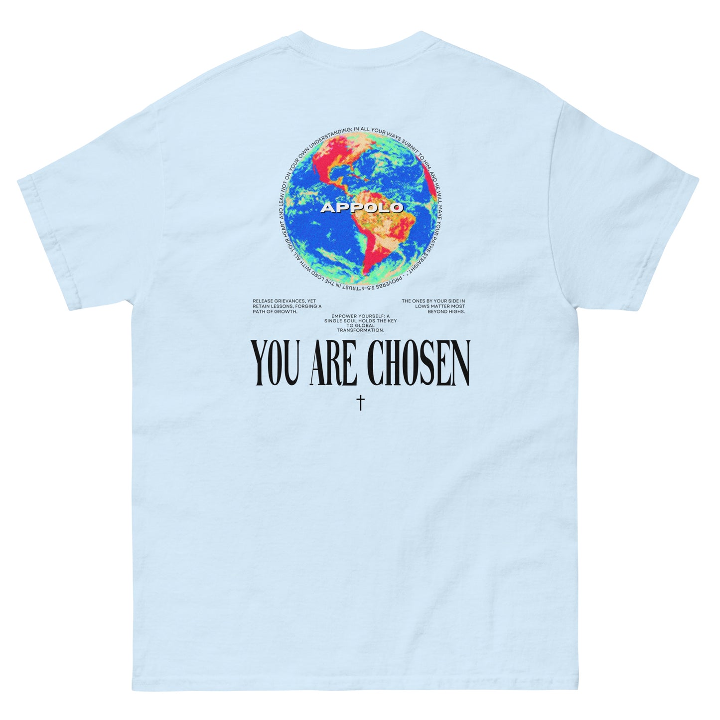 "YOU ARE CHOSEN" LIGHT FITTED TEE