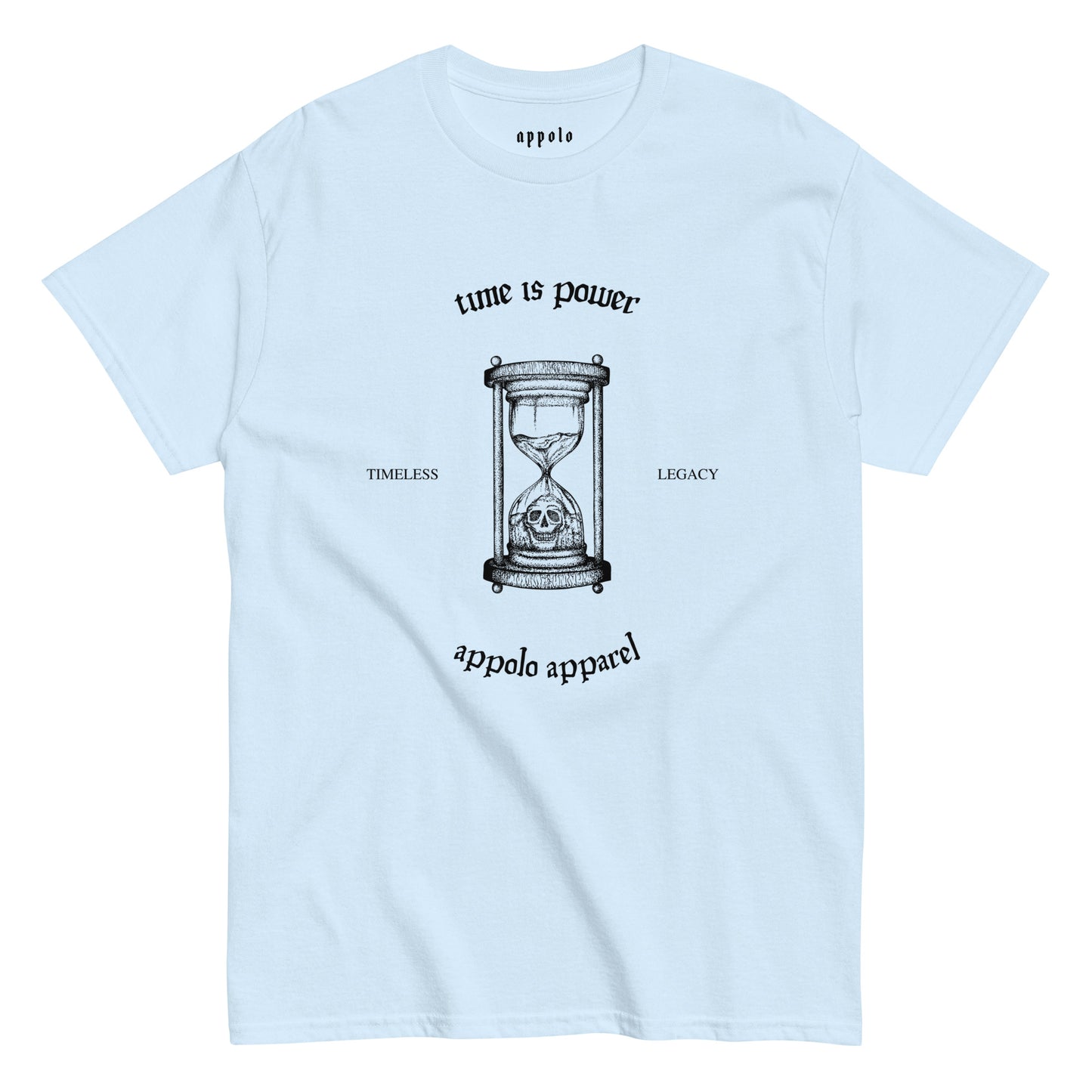 APPOLO "TIME IS POWER" FITTED TEE