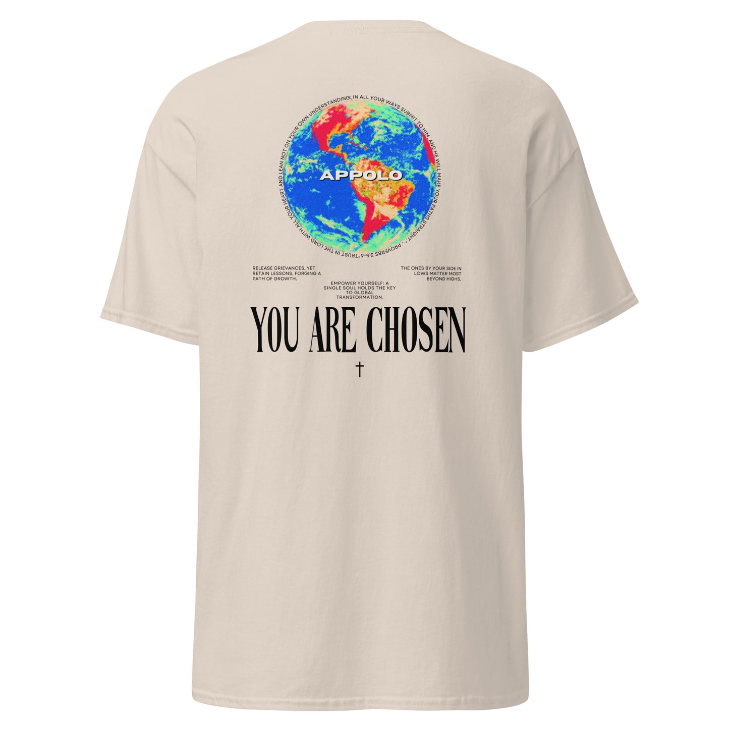 "YOU ARE CHOSEN" LIGHT FITTED TEE