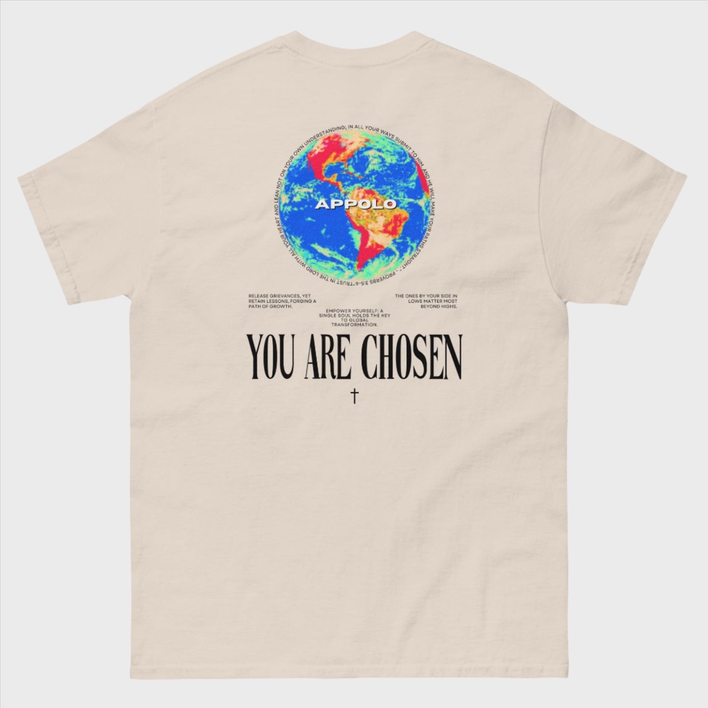 "YOU ARE CHOSEN" LIGHT FITTED TEE