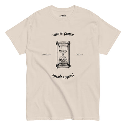 APPOLO "TIME IS POWER" FITTED TEE