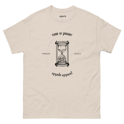 APPOLO "TIME IS POWER" FITTED TEE