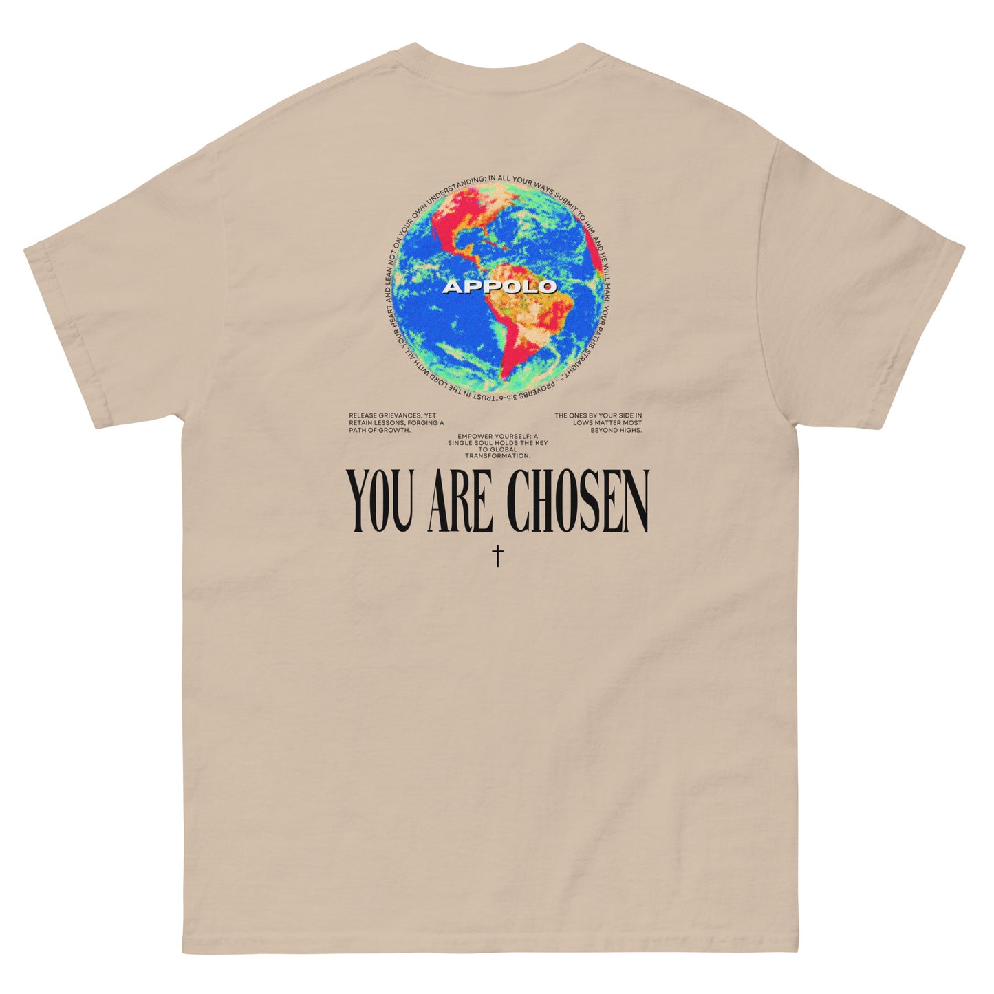 "YOU ARE CHOSEN" LIGHT FITTED TEE