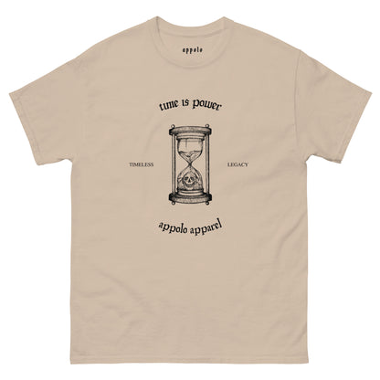 APPOLO "TIME IS POWER" FITTED TEE