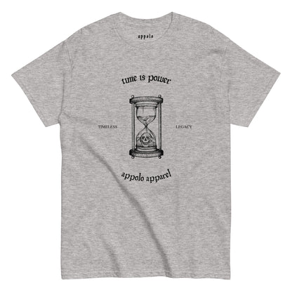 APPOLO "TIME IS POWER" FITTED TEE