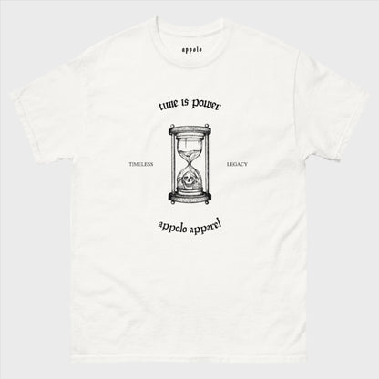 APPOLO "TIME IS POWER" FITTED TEE