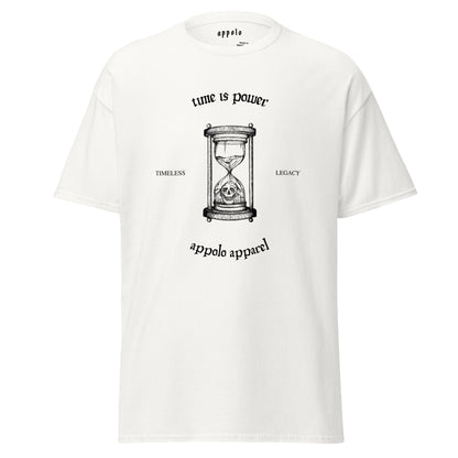 APPOLO "TIME IS POWER" FITTED TEE