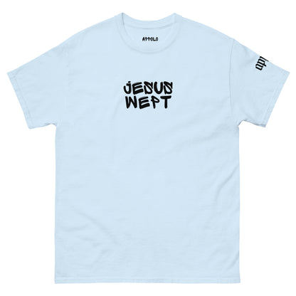 APPOLO "JESUS WEPT" GRAFFITI LIGHT FITTED TEE