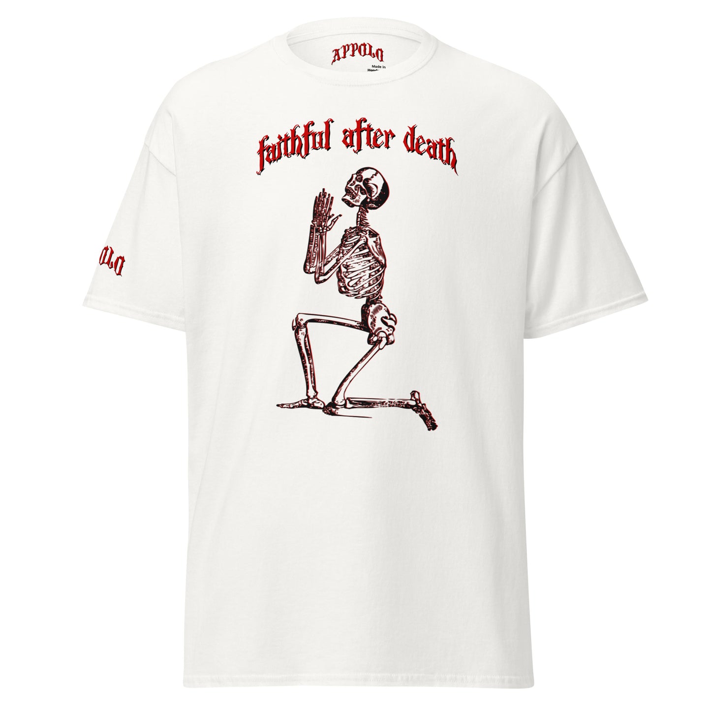 “FAITHFUL AFTER DEATH” TEE