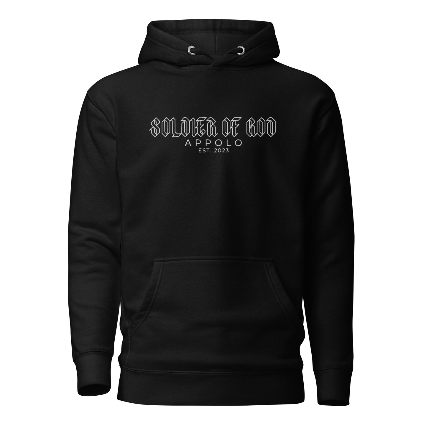 APPOLO "SOLDIER OF GOD" COTTON HOODIE