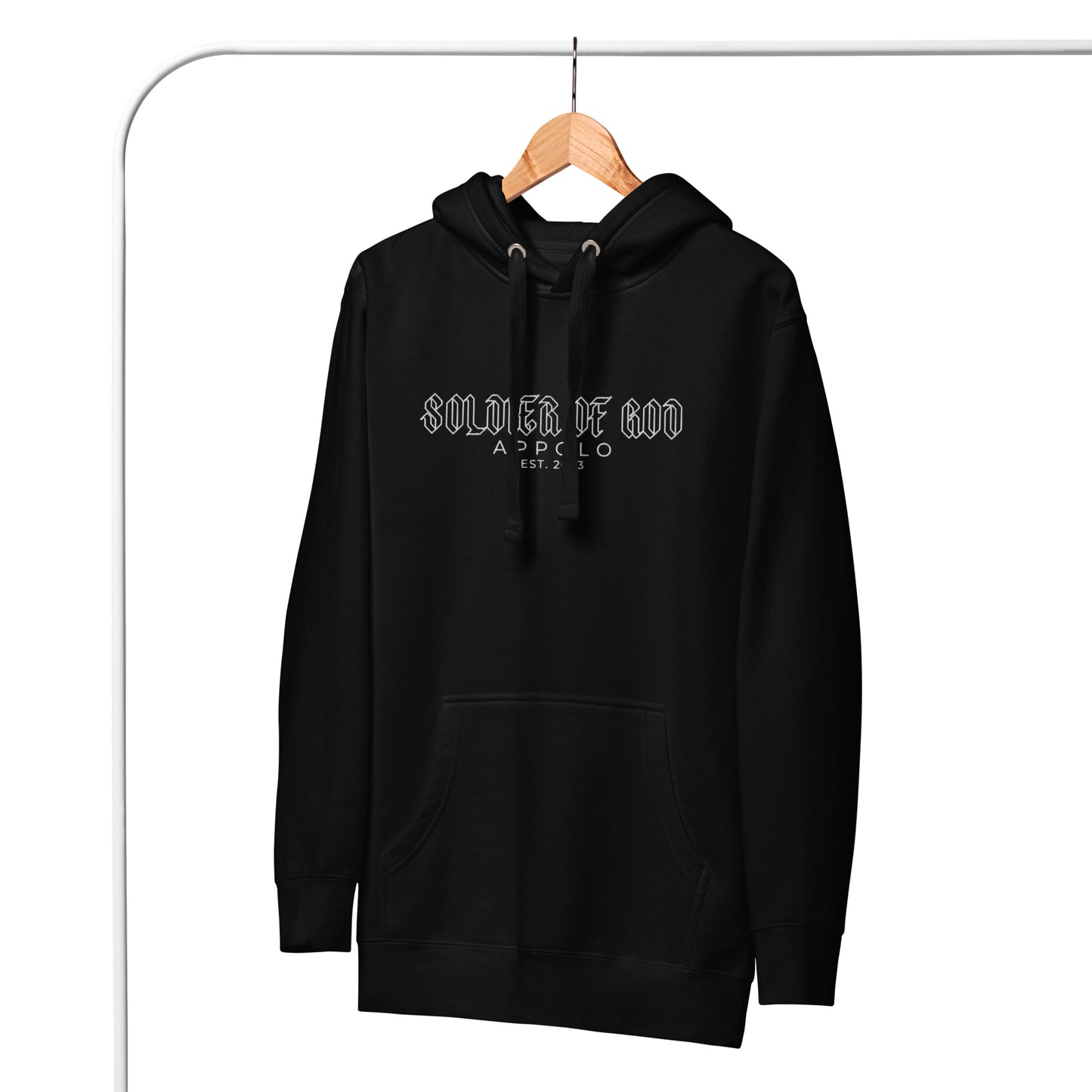 APPOLO "SOLDIER OF GOD" COTTON HOODIE