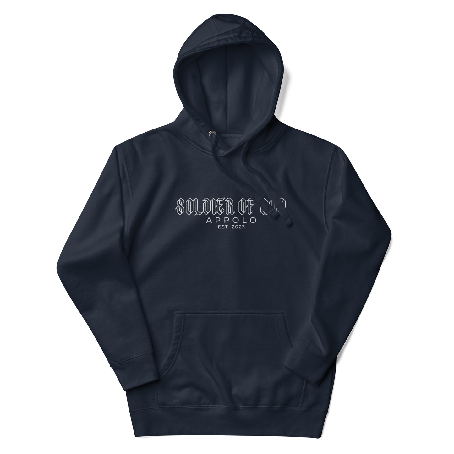 APPOLO "SOLDIER OF GOD" COTTON HOODIE