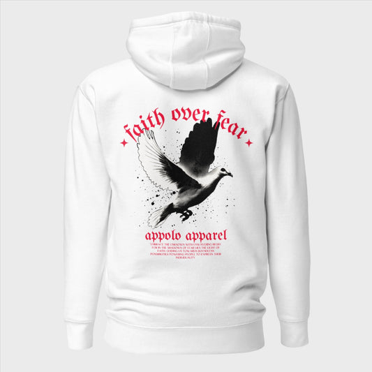 APPOLO "FAITH OVER FEAR" COTTON HOODIE