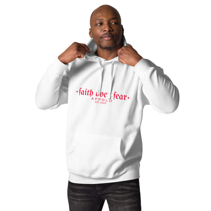 APPOLO "FAITH OVER FEAR" COTTON HOODIE